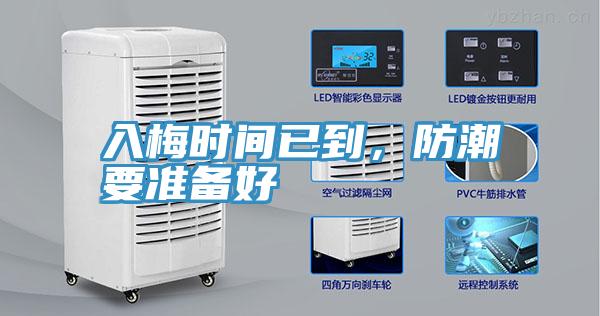 入梅時間已到，防潮要準備好