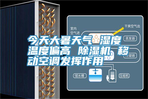 今天大暑天氣 濕度溫度偏高 91看片网站 移動空調發揮作用