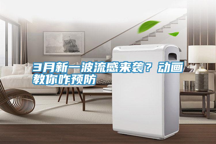 3月新一波流感來襲？動畫教你咋預防