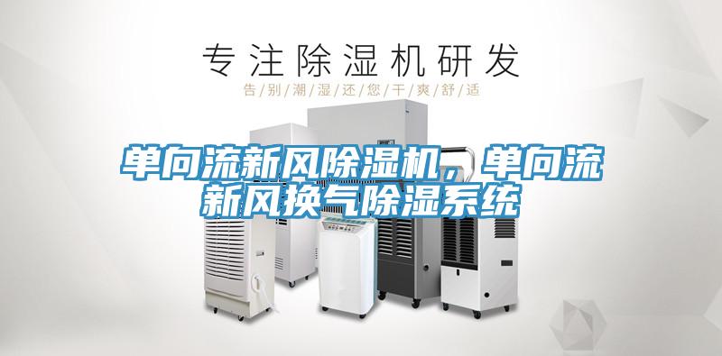 單向流新風91看片网站，單向流新風換氣除濕係統