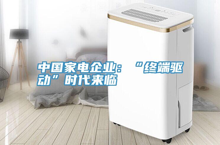 中國家電企業：“終端驅動”時代來臨