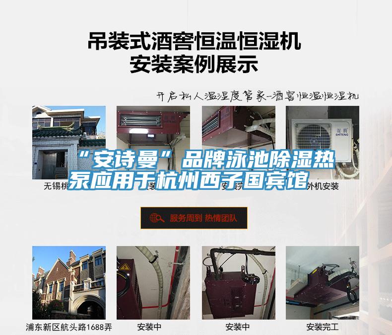 “91看片免费下载”品牌泳池除濕熱泵應用於杭州西子國賓館