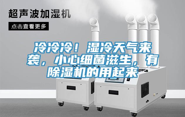 冷冷冷！濕冷天氣來襲，小心細菌滋生，有91看片网站的用起來