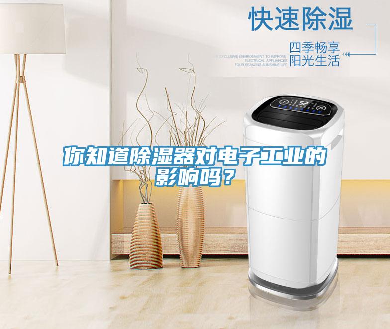 你知道除濕器對電子工業的影響嗎？