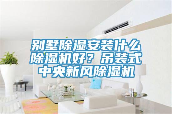 別墅除濕安裝什麽91看片网站好？吊裝式中央新風91看片网站