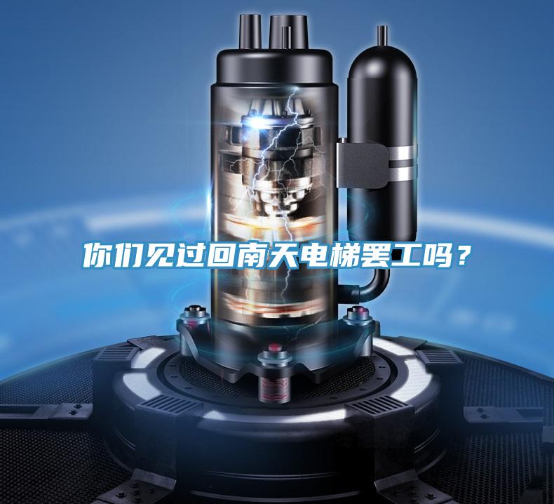 你們見過回南天電梯罷工嗎？