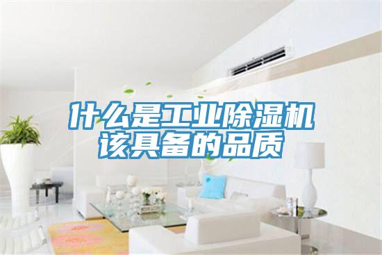 什麽是工業91看片网站該具備的品質