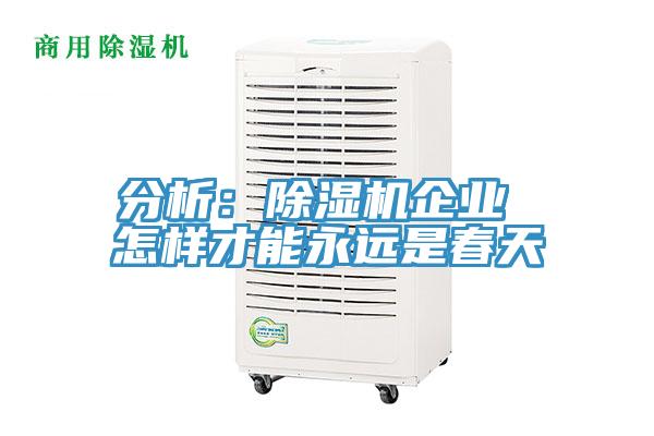 分析：91看片网站企業 怎樣才能永遠是春天