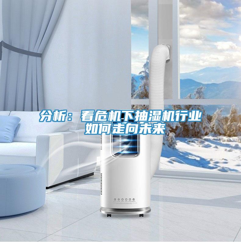 分析：看危機下抽濕機行業 如何走向未來