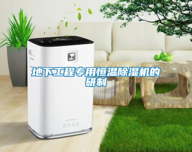 地下工程專用恒溫91看片网站的研製
