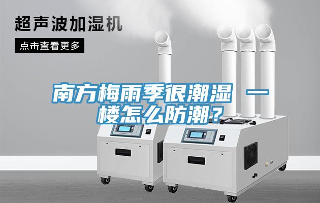南方梅雨季很潮濕 一樓怎麽防潮？