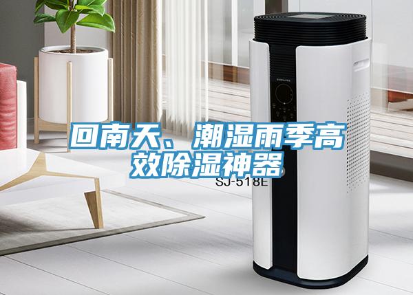 回南天、潮濕雨季高效除濕神器