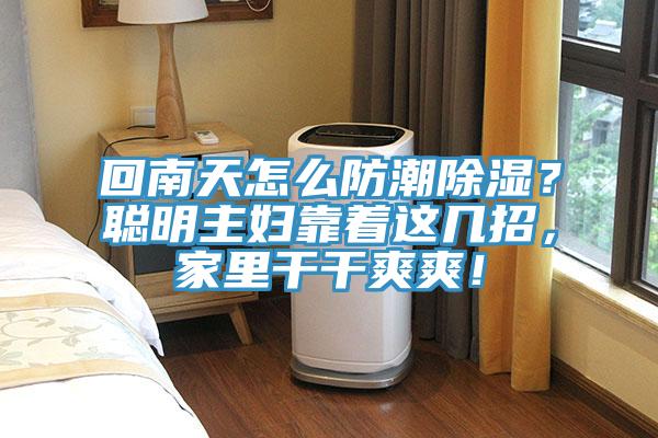回南天怎麽防潮除濕？聰明主婦靠著這幾招，家裏幹幹爽爽！