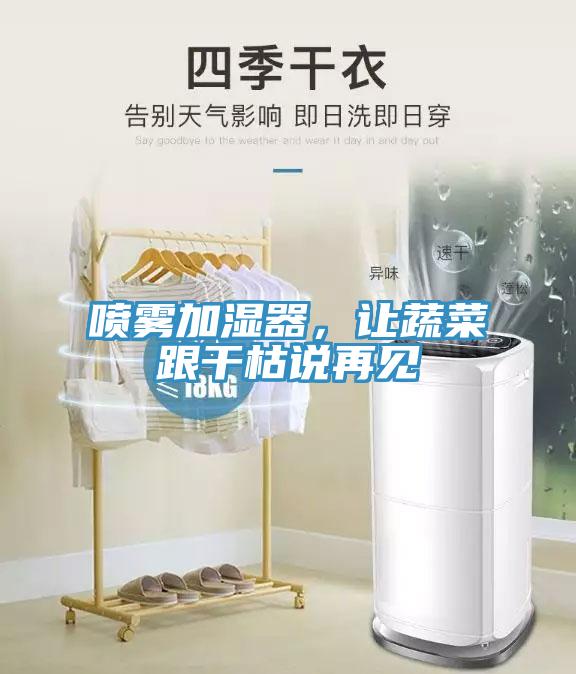 噴霧加濕器，讓蔬菜跟幹枯說再見