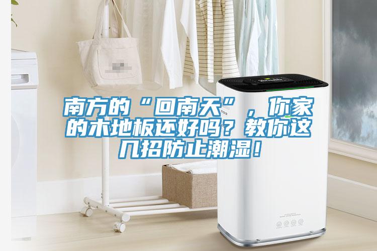 南方的“回南天”，你家的木地板還好嗎？教你這幾招防止潮濕！