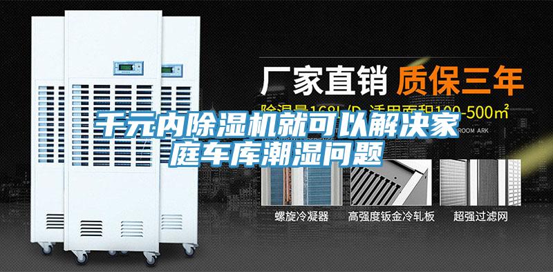 千元內91看片网站就可以解決家庭車庫潮濕問題