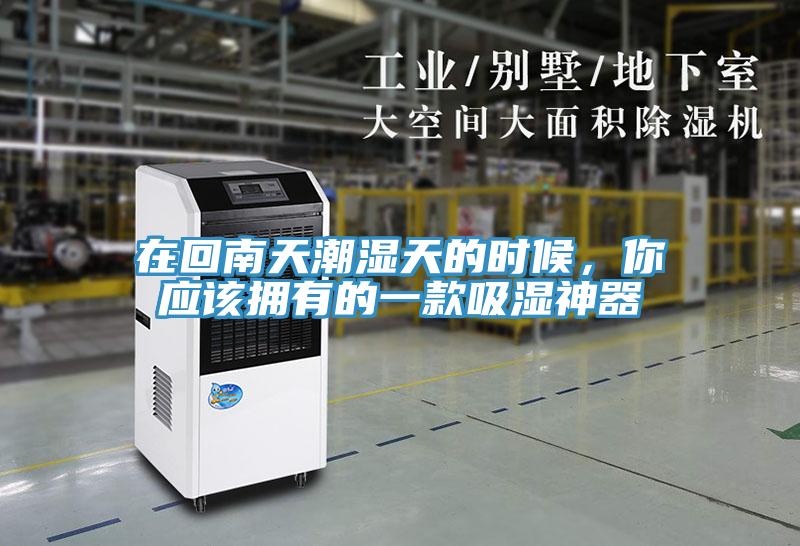 在回南天潮濕天的時候，你應該擁有的一款吸濕神器