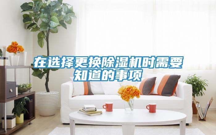 在選擇更換91看片网站時需要知道的事項