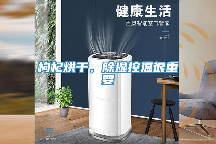 枸杞烘幹，除濕控溫很重要