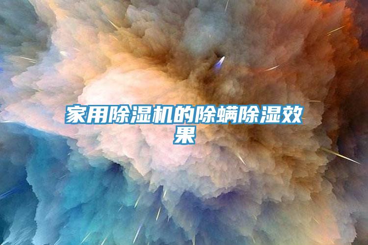 家用91看片网站的除蟎除濕效果