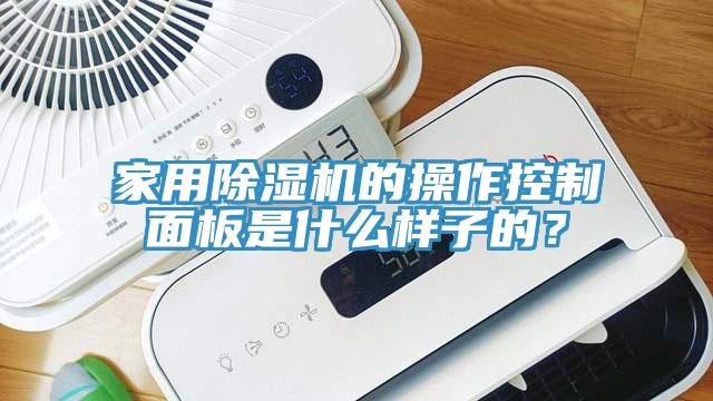 家用91看片网站的操作控製麵板是什麽樣子的？