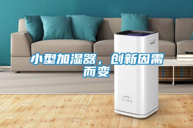 小型加濕器，創新因需而變