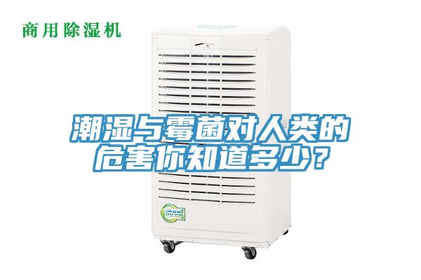潮濕與黴菌對人類的危害你知道多少？