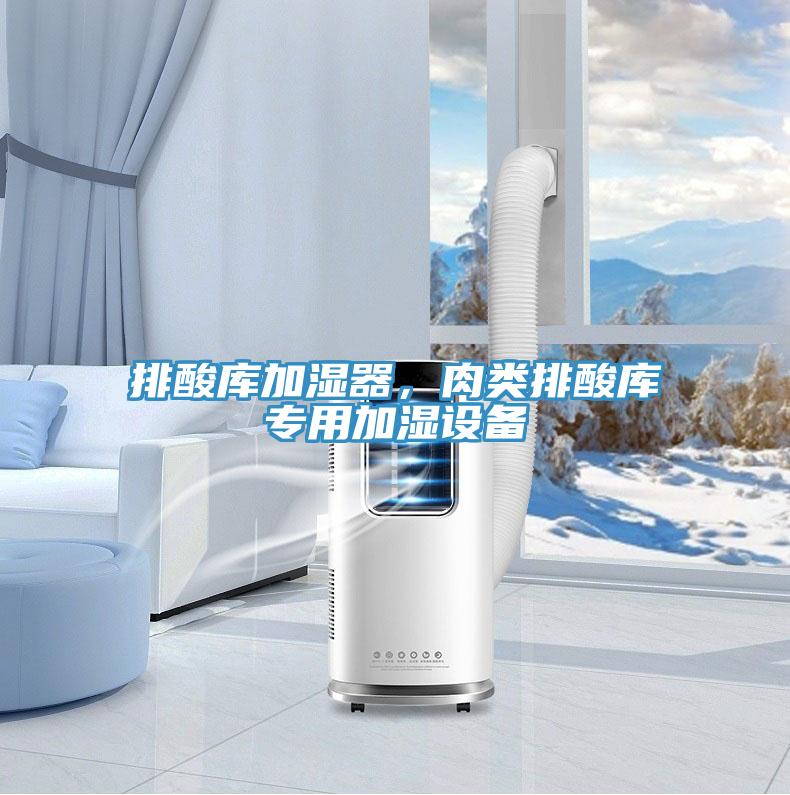 排酸庫加濕器，肉類排酸庫專用加濕設備