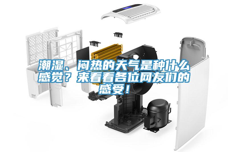 潮濕、悶熱的天氣是種什麽感覺？來看看各位網友們的感受！