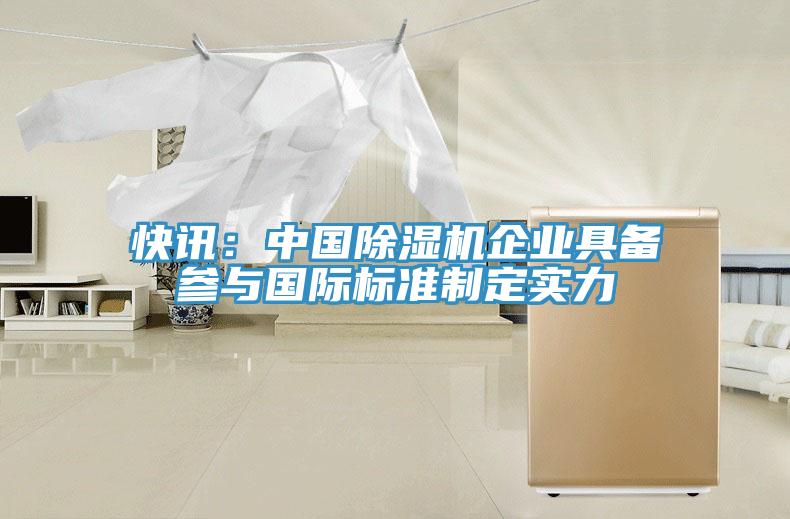 快訊：中國91看片网站企業具備參與國際標準製定實力