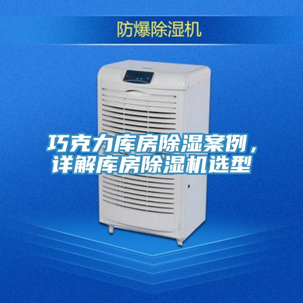巧克力庫房除濕案例，詳解庫房91看片网站選型