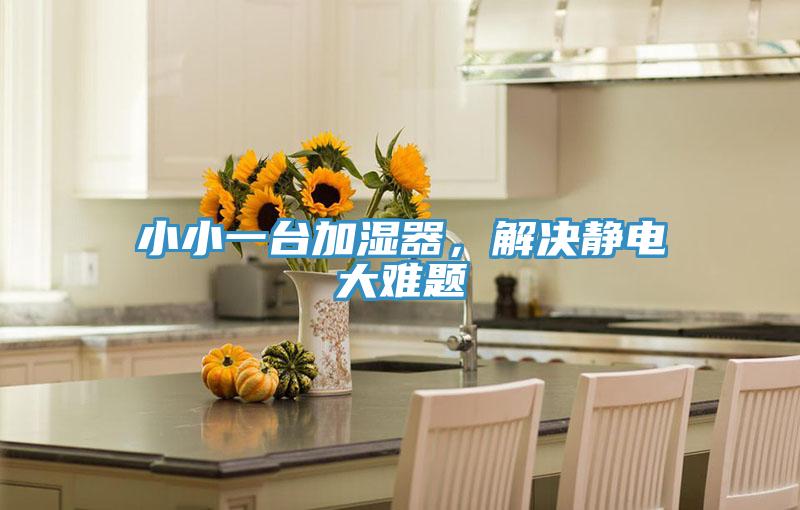 小小一台加濕器，解決靜電大難題