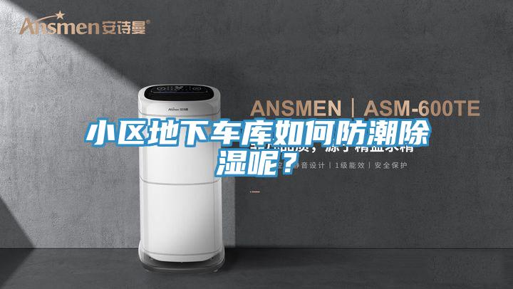 小區地下車庫如何防潮除濕呢？