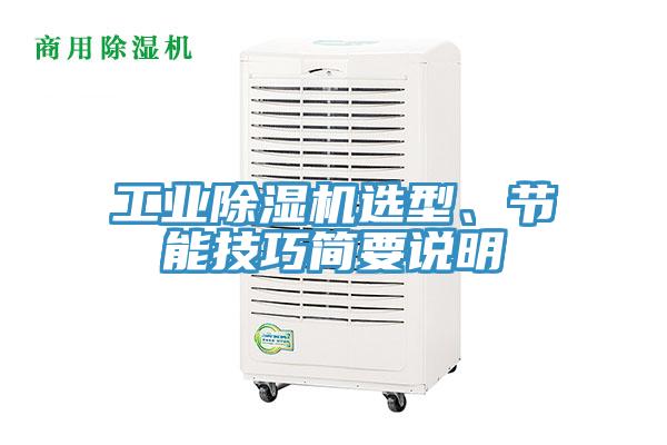 工業91看片网站選型、節能技巧簡要說明