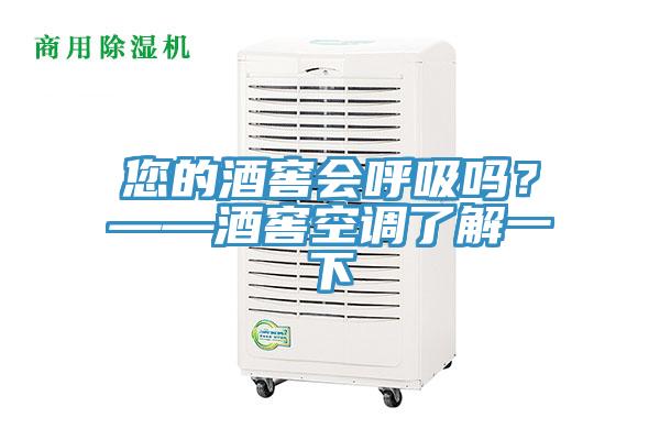您的酒窖會呼吸嗎？——酒窖空調了解一下