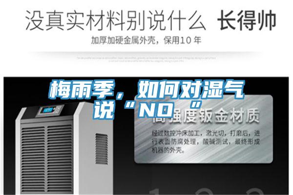 梅雨季，如何對濕氣說“NO ”