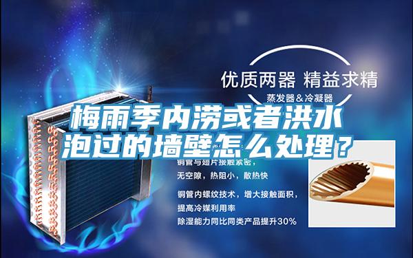 梅雨季內澇或者洪水泡過的牆壁怎麽處理？