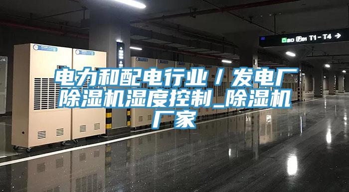 電力和配電行業／發電廠91看片网站濕度控製_91看片网站廠家