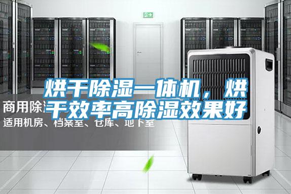 烘幹除濕一體機，烘幹效率高除濕效果好