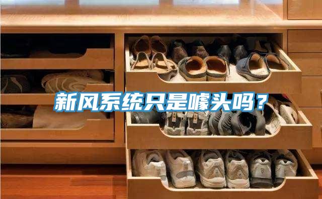新風係統隻是噱頭嗎？