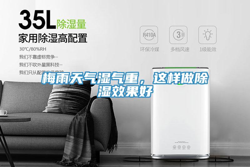 梅雨天氣濕氣重，這樣做除濕效果好