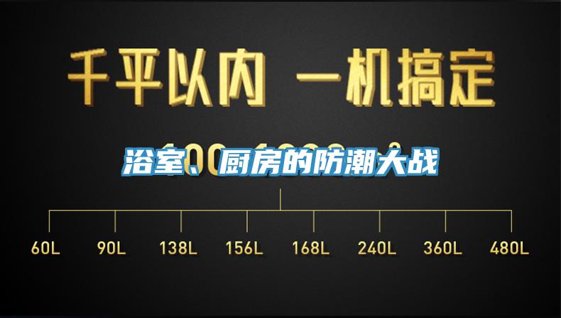 浴室、廚房的防潮大戰