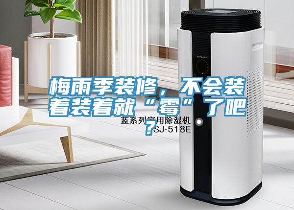 梅雨季裝修，不會裝著裝著就“黴”了吧？