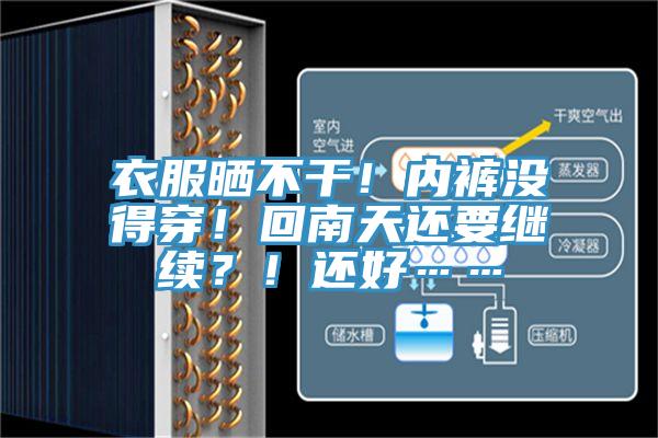 衣服曬不幹！內褲沒得穿！回南天還要繼續？！還好……
