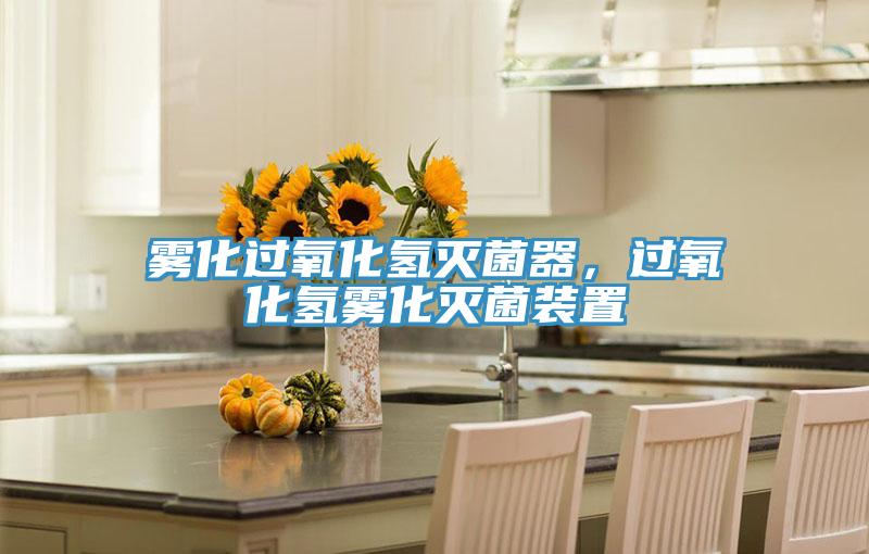 霧化過氧化氫滅菌器，過氧化氫霧化滅菌裝置