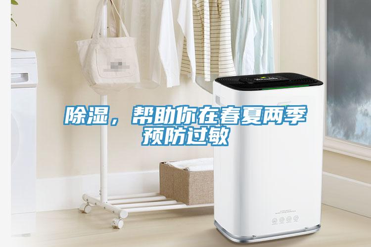 除濕，幫助你在春夏兩季預防過敏