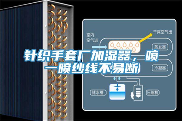 針織手套廠加濕器，噴一噴紗線不易斷