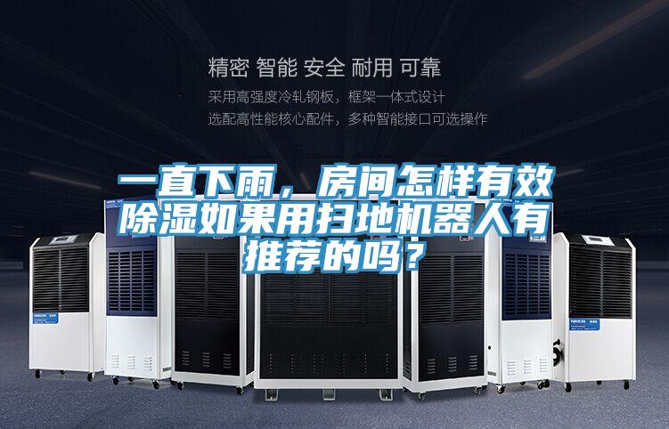 一直下雨，房間怎樣有效除濕如果用掃地機器人有推薦的嗎？
