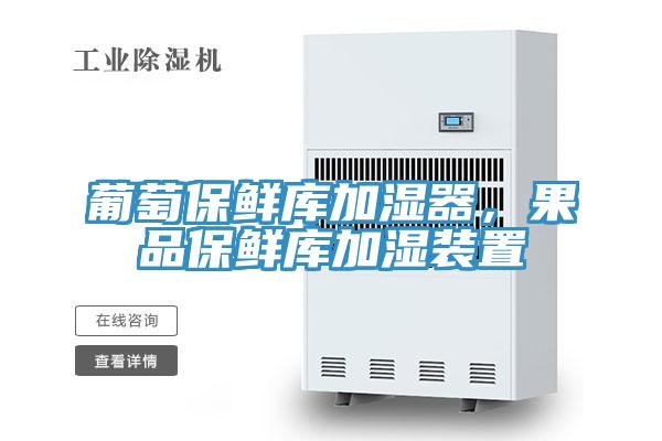 葡萄保鮮庫加濕器，果品保鮮庫加濕裝置