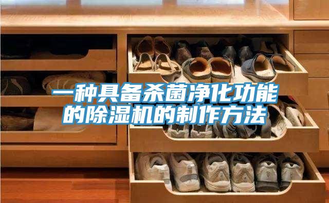 一種具備殺菌淨化功能的91看片网站的製作方法